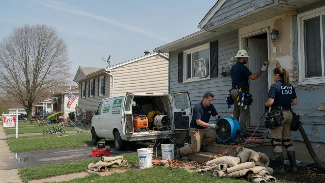 Flood Cleanup in York New Salem, PA near me