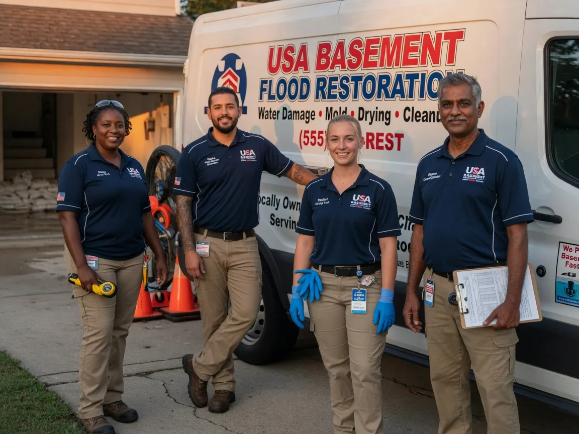 Basement Flood Cleanup company in York New Salem, PA